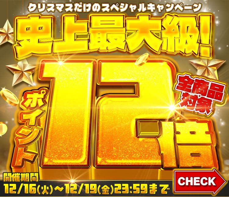 ポイント12倍