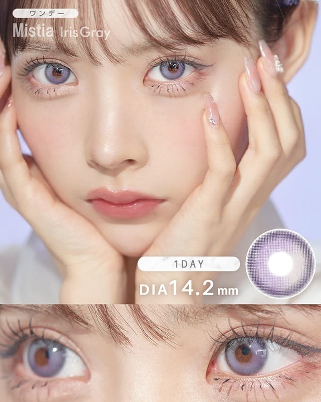 ワンデーミスティア [1day Mistia] DIA14.2mm【24枚(1箱12枚ずつ