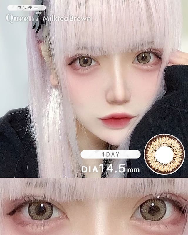 ワンデークイーン7 [1day Queen7] DIA14.5mm【24枚(1箱12枚ずつ