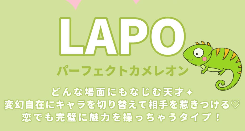 LAPOパーフェクトカメレオン