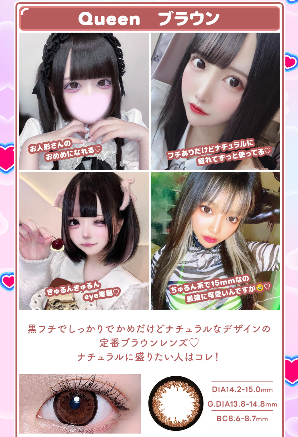 Queenブラウン1DAY