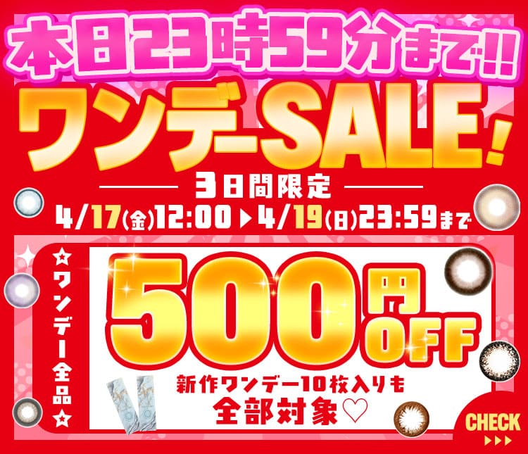 ワンデーセール