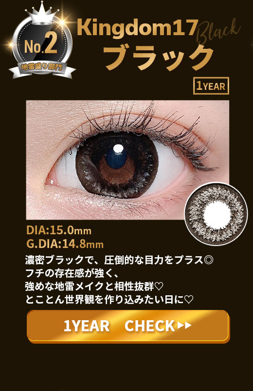 Kingdom17ブラック