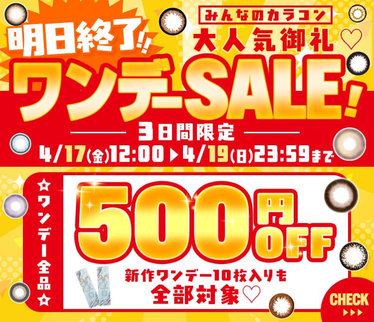 ワンデーセール